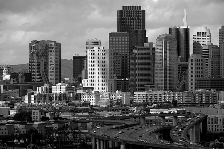Skyline from Portrero Hill, San Francisco. R. Blum and Associates Commercial Real Estate Appraisal. Photo 2014. Skyline from Portrero Hill, San Francisco. R. Blum and Associates Commercial Real Estate Appraisal. Photo 2014.